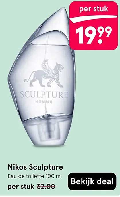 Nikos Sculpture Eau de toilette 100 ml