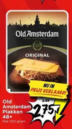 Old Amsterdam Plakken 48+ Pak 100 gram NU IN PRIJS VERLAAGD!