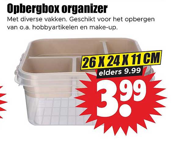 Opbergbox organizer