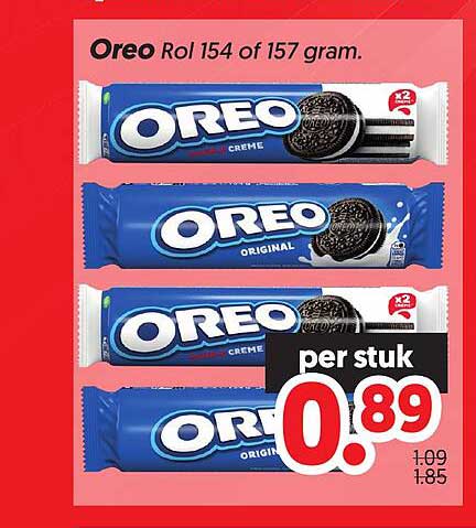 Oreo Rol 154 of 157 gram