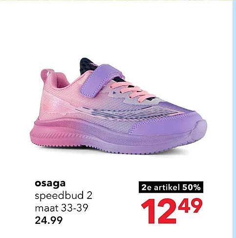 osaga speedbud 2 maat 33-39 2e artikel 50%