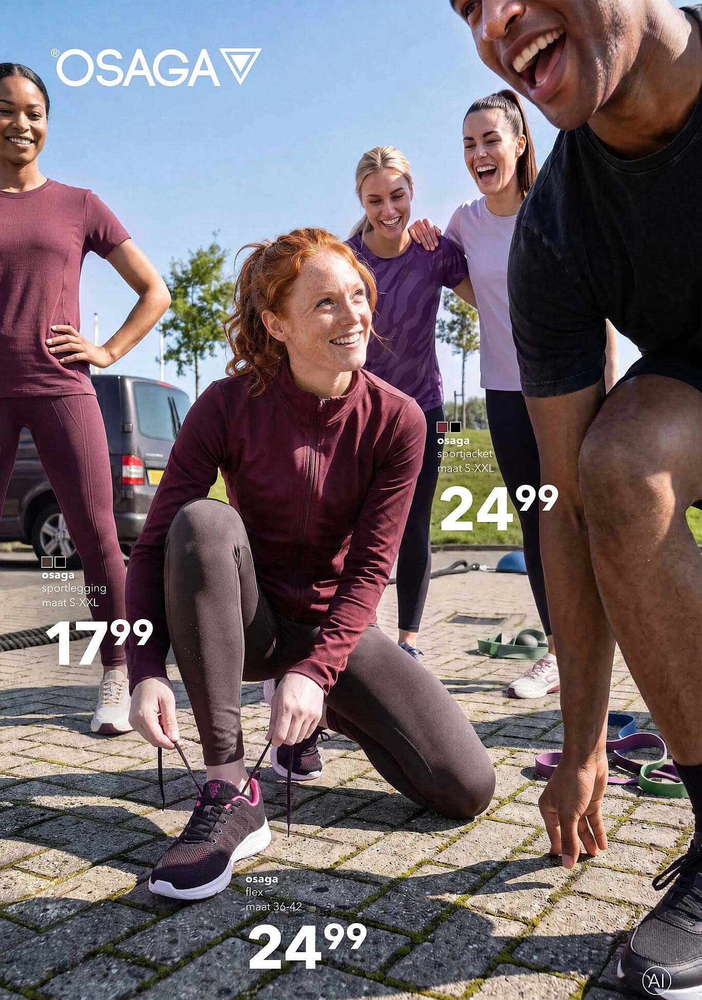 osaga sportlegging maat S-XXL