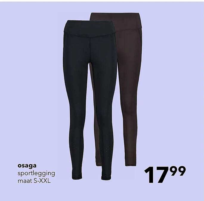 osaga sportlegging maat S-XXL