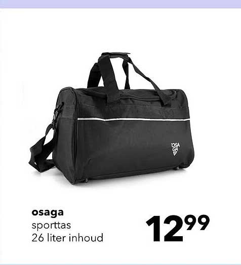 osaga sporttas 26 liter inhoud