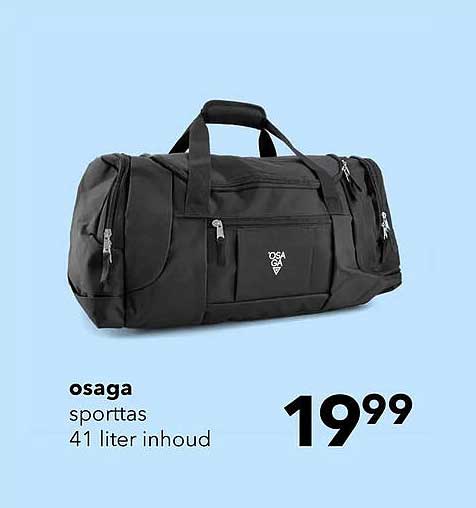 osaga sporttas 41 liter inhoud