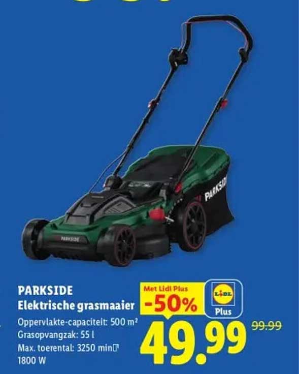 PARKSIDE Elektrische grasmaaier -50%