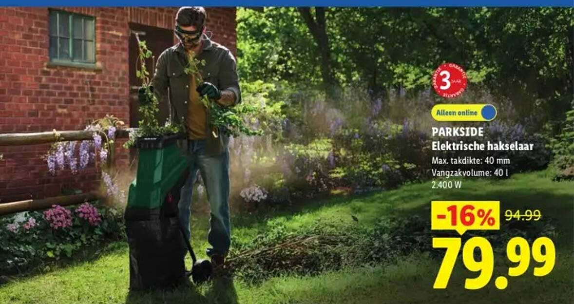 PARKSIDE Elektrische hakselaar