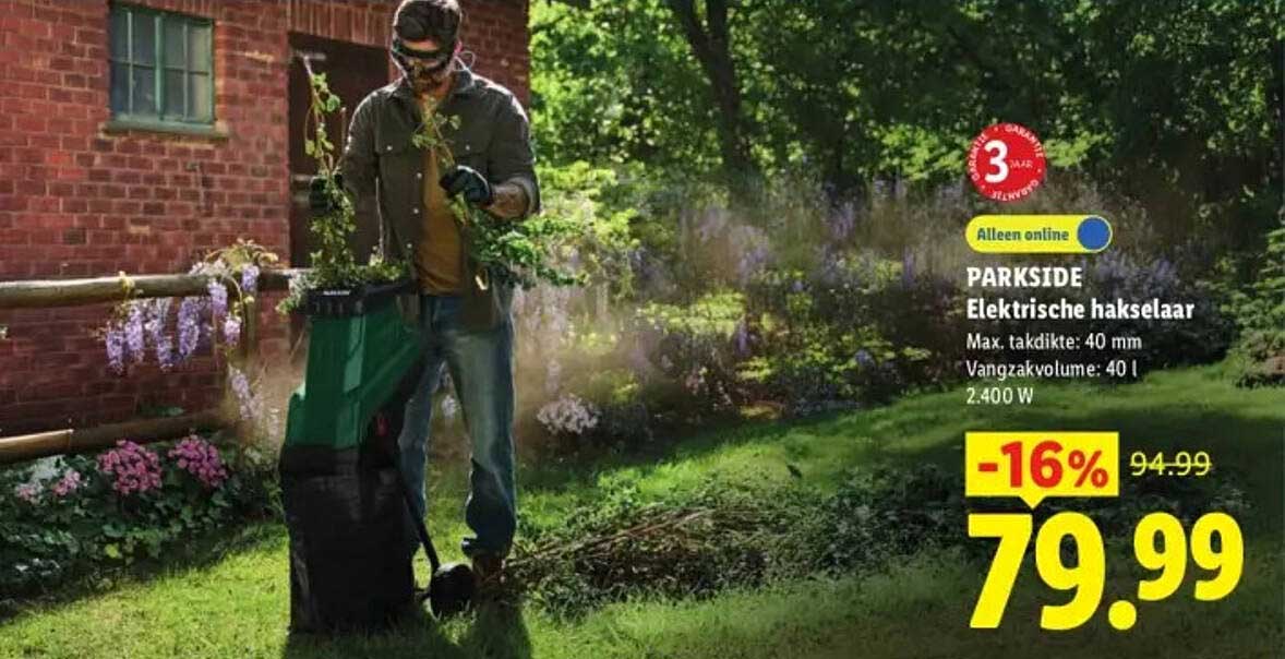 PARKSIDE Elektrische hakselaar
