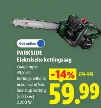 PARKSIDE Elektrische kettingzaag