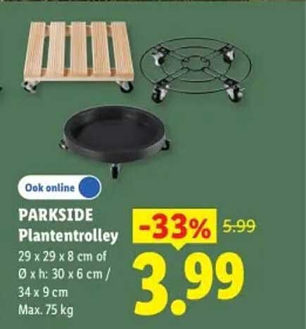 PARKSIDE Plantentrolley