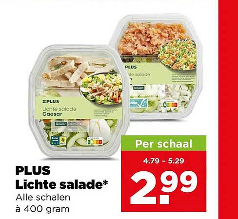 PLUS Lichte salade*