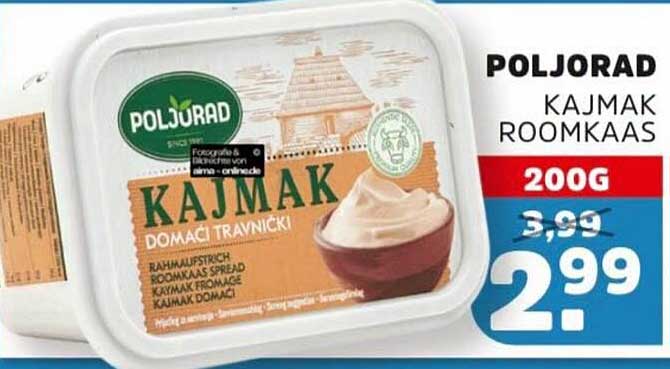 POLJORAD KAJMAK ROOMKAAS 200G