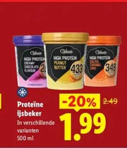 Proteïne ijsbeker