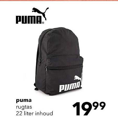 puma rugtas 22 liter inhoud