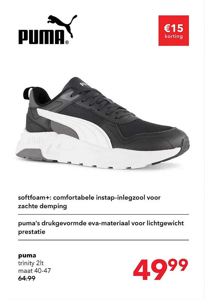 puma trinity 2lt maat 40-47