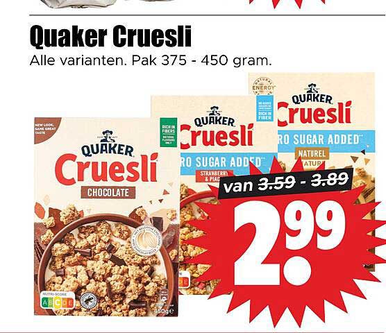 Quaker Cruesli
