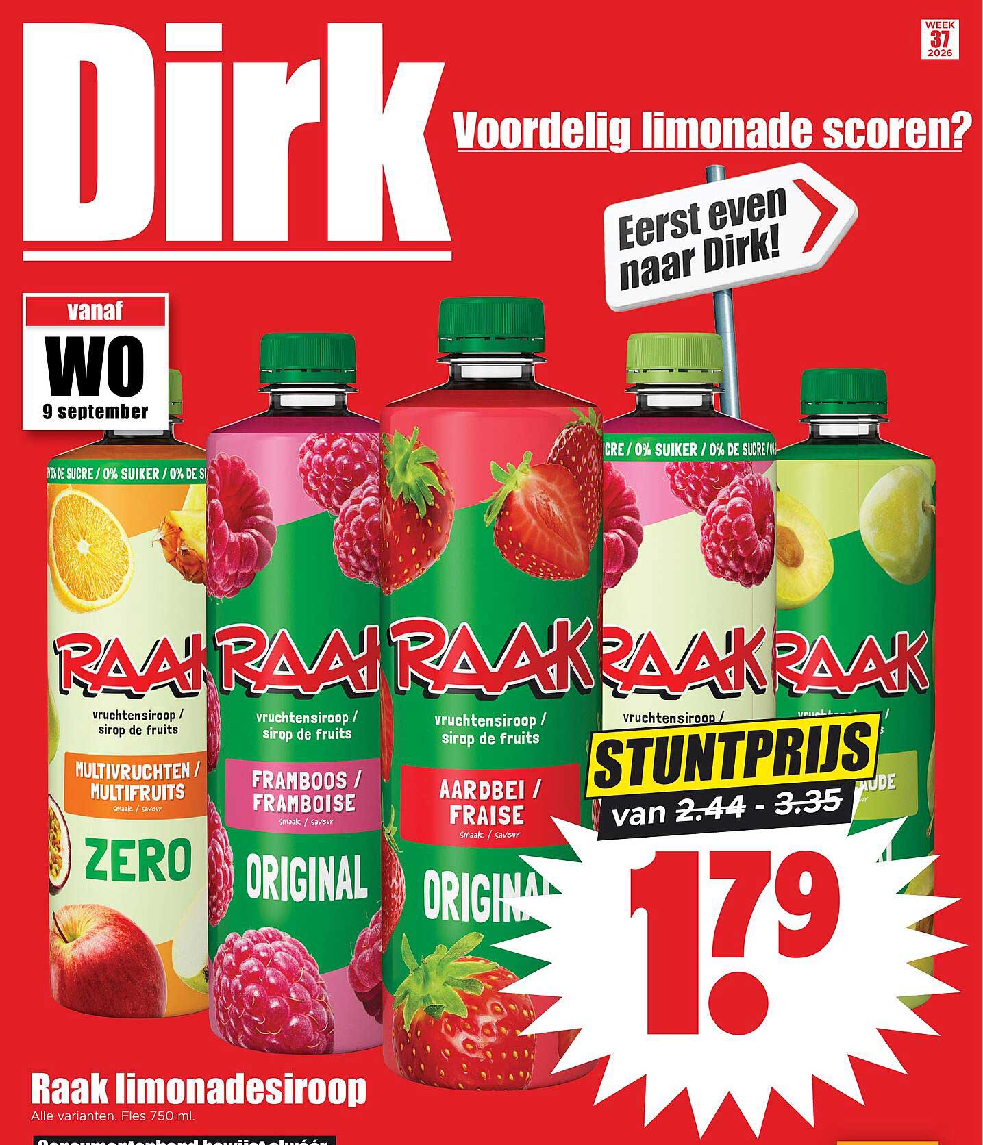 Raak limonadesiroop