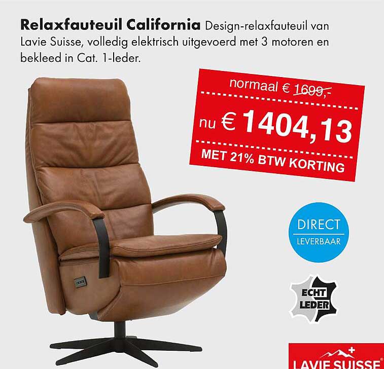 Relaxfauteuil California