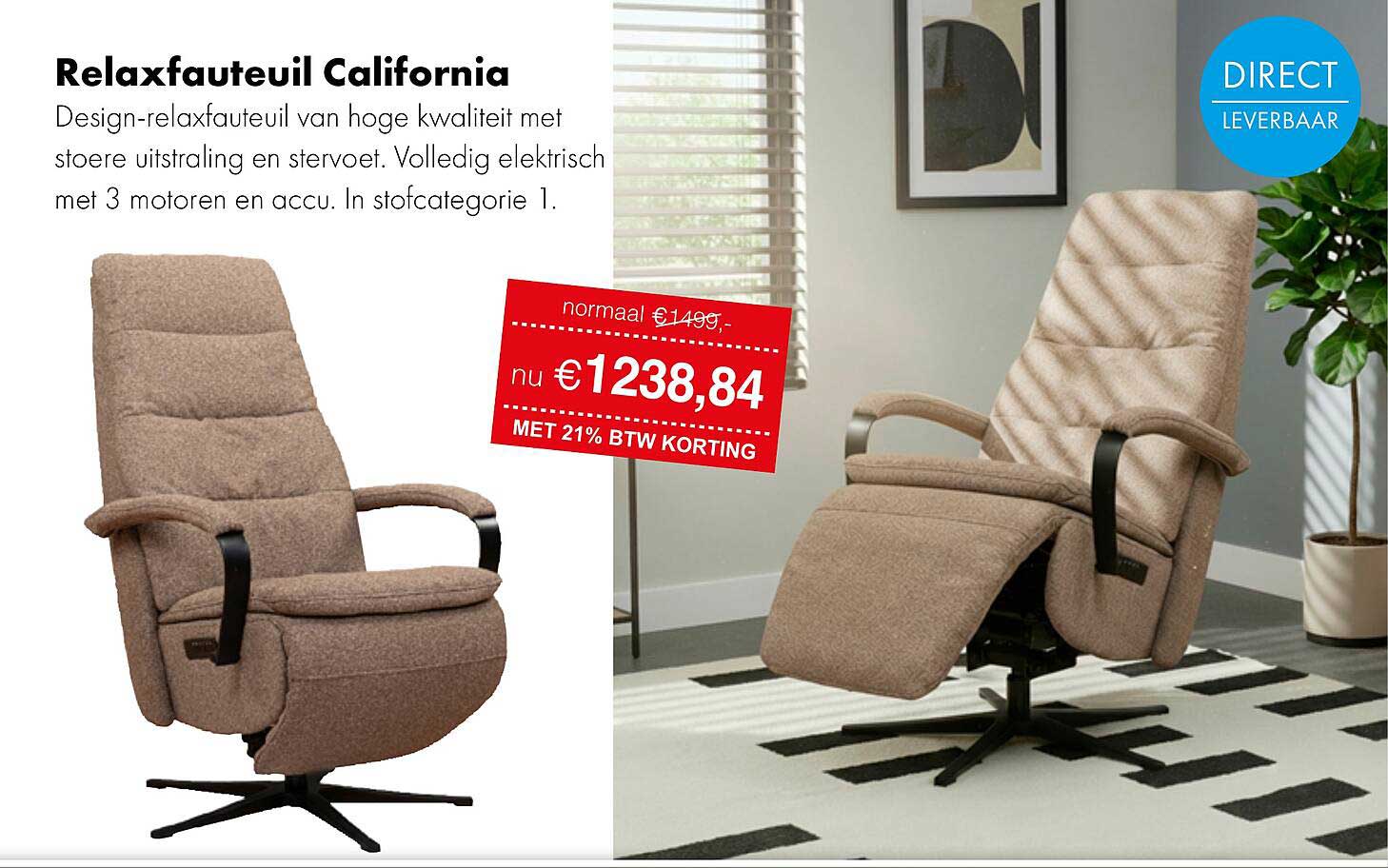 Relaxfauteuil California
