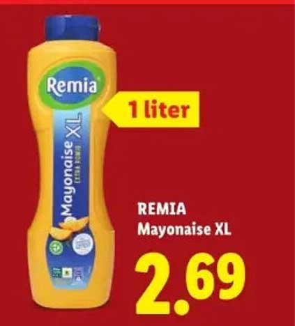 REMIA Mayonaise XL 1 liter