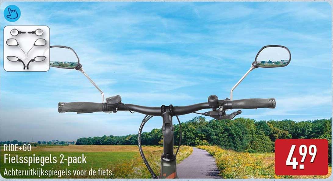 RIDE+GO Fietsspiegels 2-pack