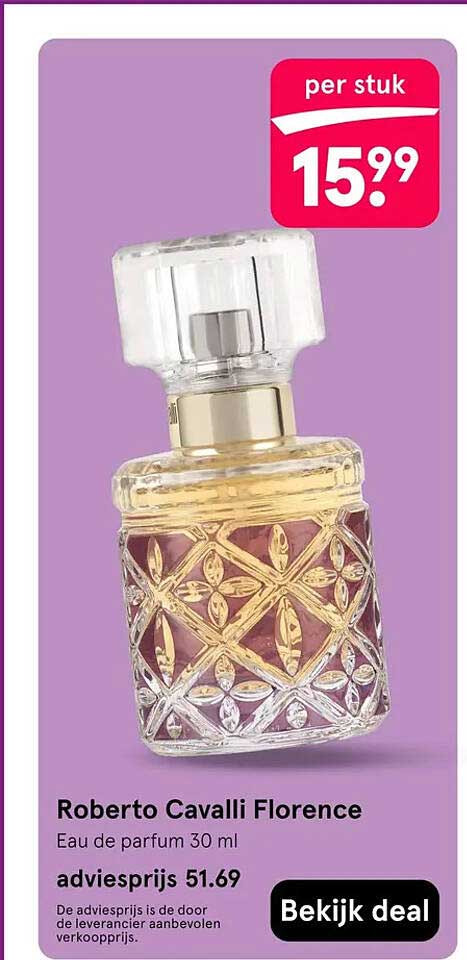 Roberto Cavalli Florence Eau de parfum 30 ml
