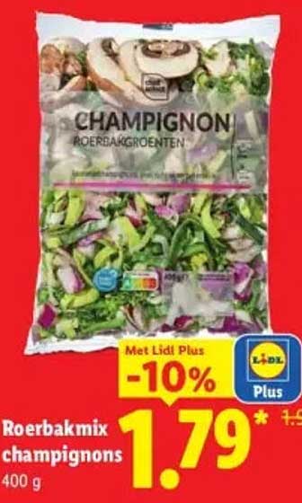 Roerbakmix champignons 400 g