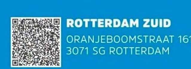ROTTERDAM ZUID ORANJEBOOMSTRAAT 16 3071 SG ROTTERDAM