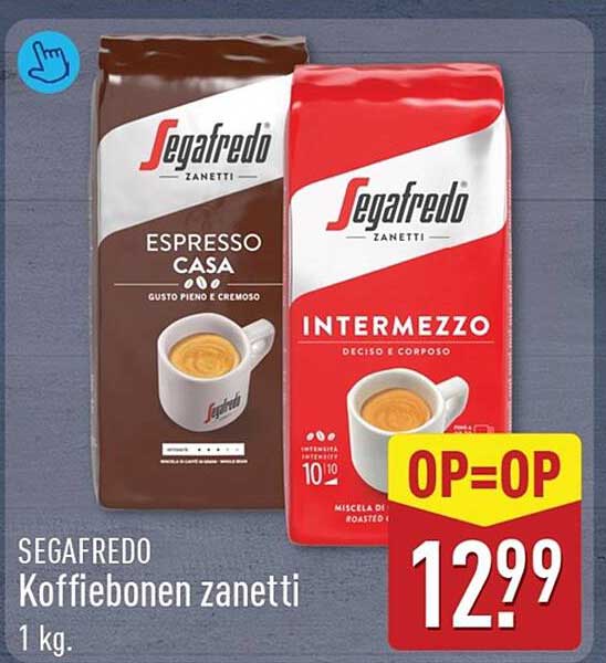 Segafredo Koffiebonen Zanetti 1 kg OP=OP