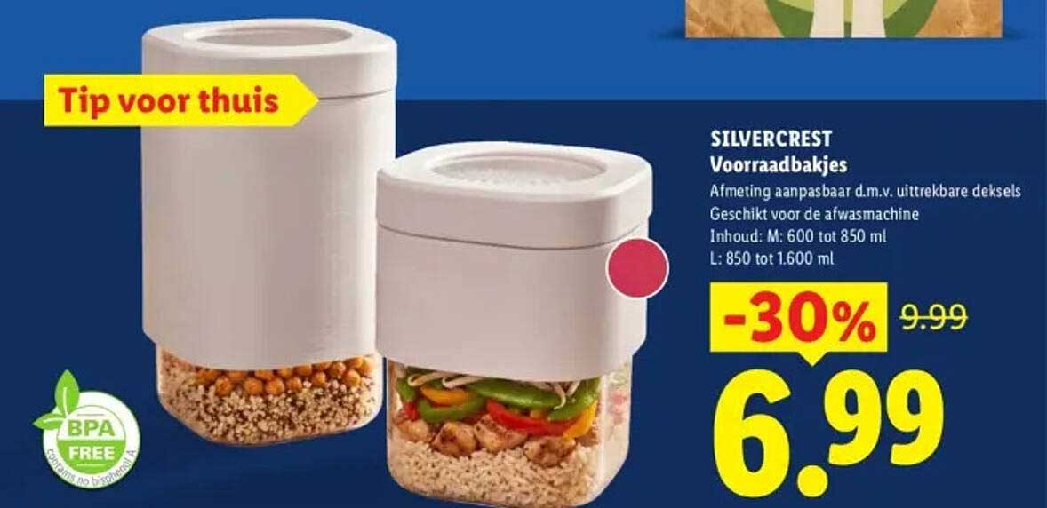 SILVERCREST Voorraadbakjes