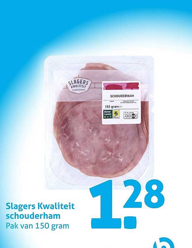 Slagers Kwaliteit schouderham