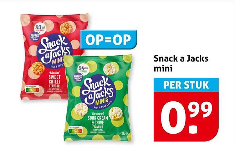 Snack a Jacks mini