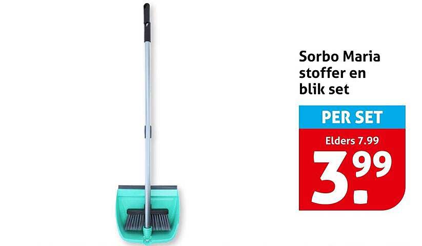 Sorbo Maria stoffer en blik set