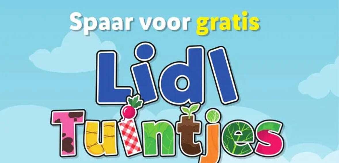 Spaar voor gratis Lidl Tuintjes