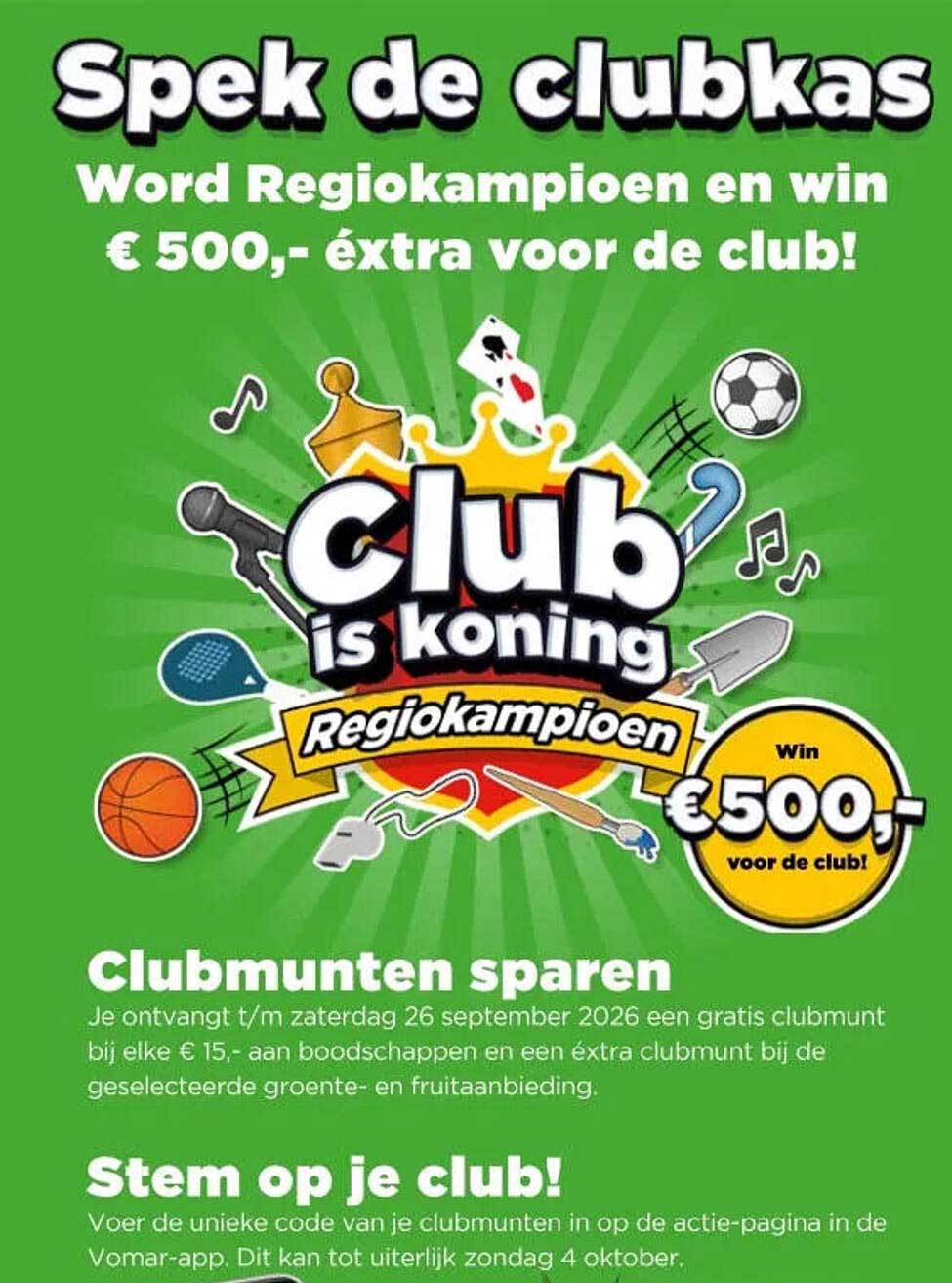 Spek de clubkas