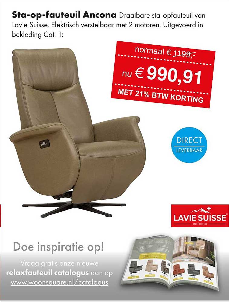 Sta-op-fauteuil Ancona