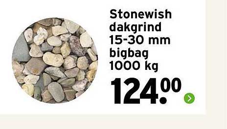 Stonewish dakgrind 15-30 mm bigbag 1000 kg