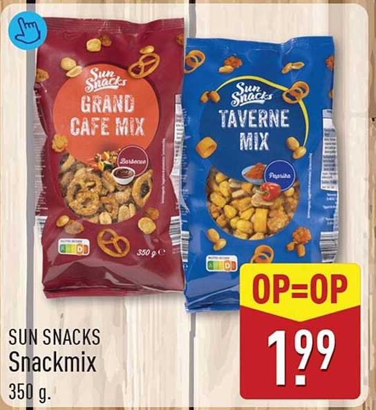 SUN SNACKS Snackmix 350 g OP=OP