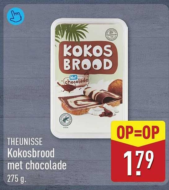 THEUNISSE Kokosbrood met chocolade