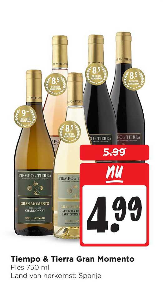 Tiempo & Tierra Gran Momento Fles 750 ml