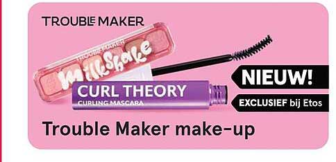 TROUBLE MAKER Trouble Maker make-up NIEW! EXCLUSIEF bij Etos