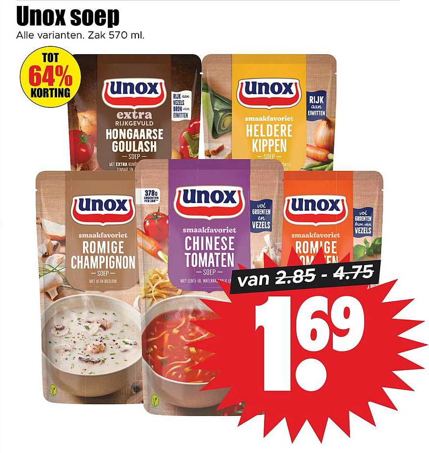 Unox soep