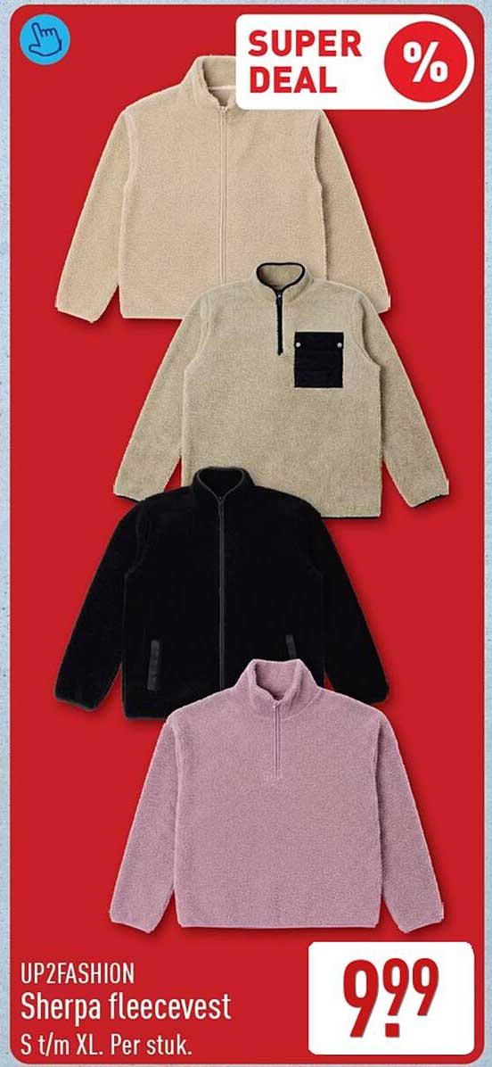 UP2FASHION Sherpa fleecevest