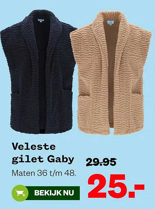 VeLeste gilet Gaby
