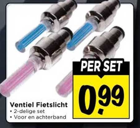 Ventiel Fietslicht