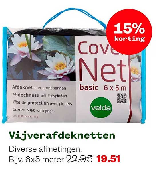 Vijverafdeknetten