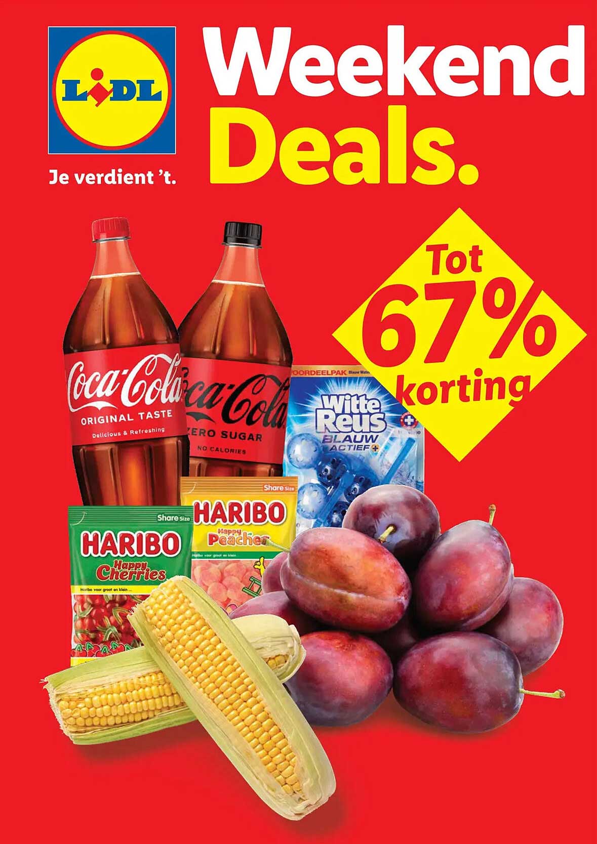 Weekend Deals. Tot 67% korting