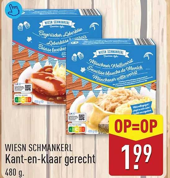 WIESN SCHMANKERL Kant-en-klaar gerecht 480 g OP=OP