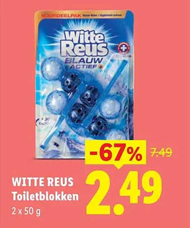 Witte Reus Toiletblokken