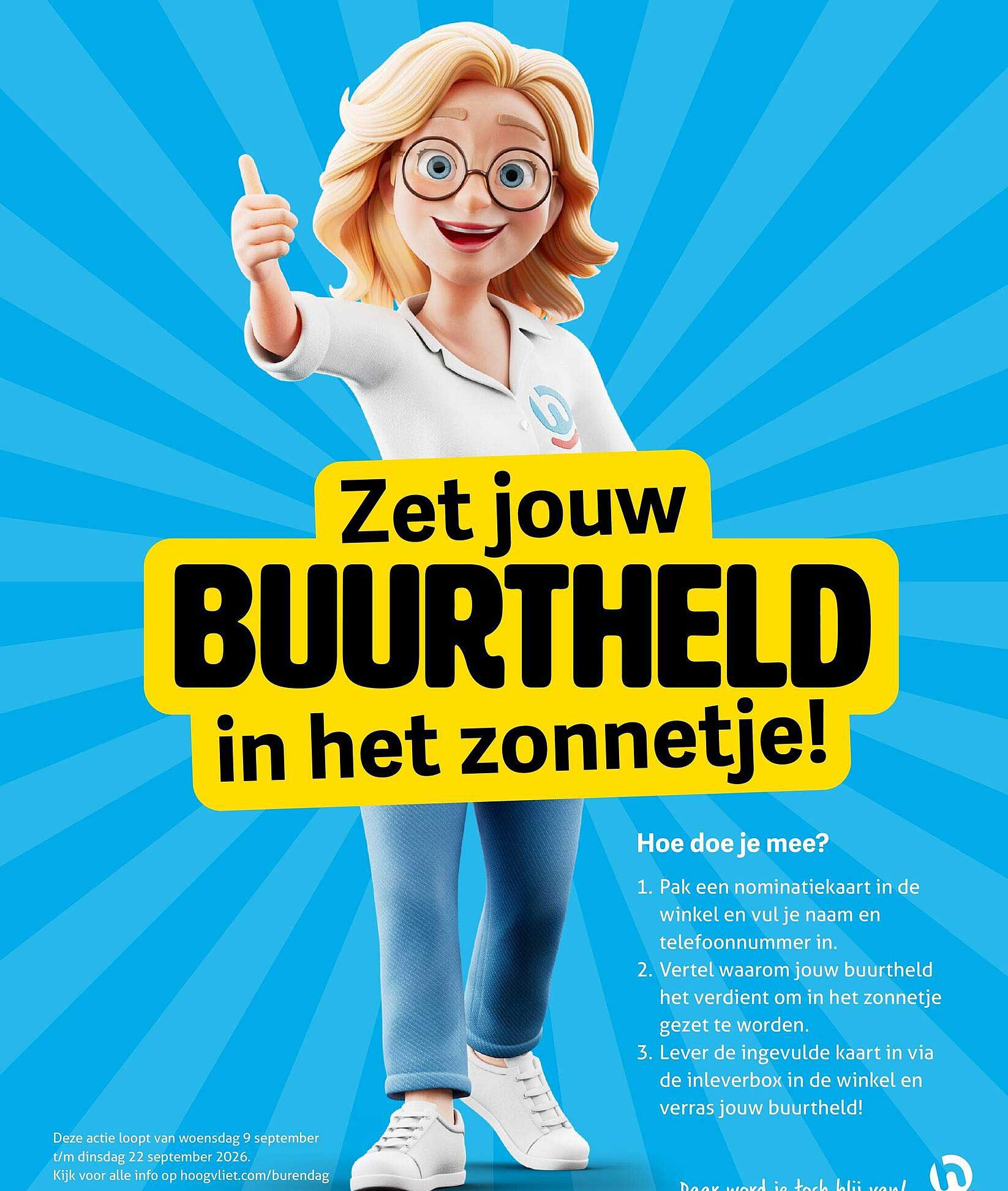 Zet jouw BUURTHELD in het zonnetje!